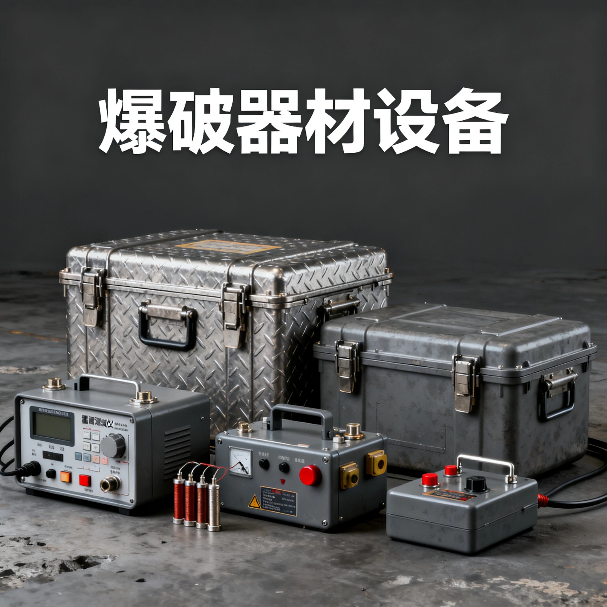 雁塔爆破工程师的“兵器库”:常用器材一册通